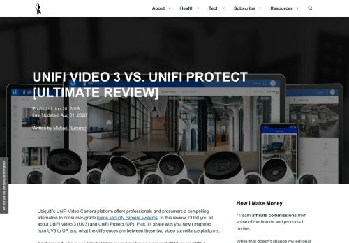 
                            9. UniFi Video Camera System Review - Michael Kummer