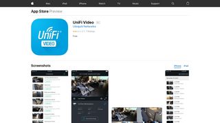 
                            12. UniFi Video on the App Store - iTunes - Apple