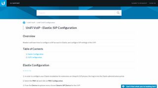 
                            11. UniFi VoIP - Elastix: SIP Configuration – Ubiquiti Networks Support ...