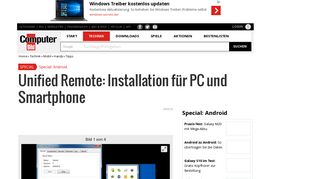 
                            7. Unified Remote: Installation für PC und Smartphone - Bilder ...