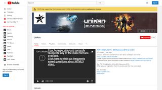 
                            13. Unikrn - YouTube