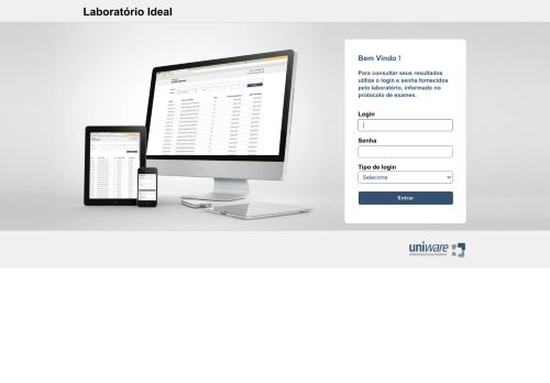 
                            3. Unilab Host: Laboratório Ideal