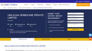 
                            6. UNILAYAA HERBOCARE PRIVATE LIMITED - Company, registration ...