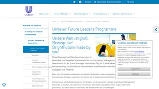 
                            1. Unilever Future Leaders Programme | Karriere bei Unilever | Unilever ...