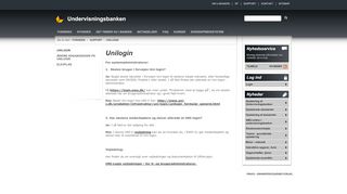 
                            6. Unilogin - Undervisningsbanken