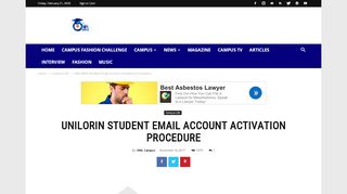 
                            9. UNILORIN Student Email Account Activation Procedure - The OWL ...