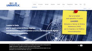 
                            2. Unimatica spa | Fattura elettronica, Firma elettronica, Archiviazione e ...