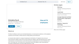 
                            11. Unimatica S.p.A. | LinkedIn