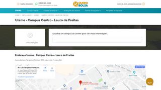 
                            2. Unime - Campus [Kroton] - UNIME LAURO DE FREITAS | Quero Bolsa