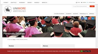 
                            5. UNIMORE - Personale Docente