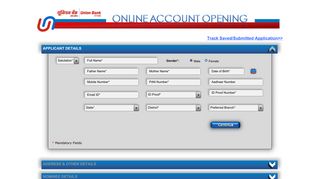 
                            2. union bank account open