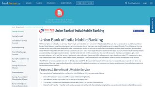 
                            7. Union Bank of India Mobile Banking - BankBazaar