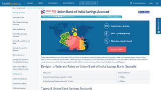 
                            9. Union Bank of India Savings Account Online - BankBazaar