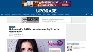 
                            6. Unionbank's EON lets customers log in with their selfie – Upgrade ...