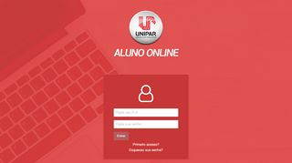 
                            7. UNIPAR - Aluno Online