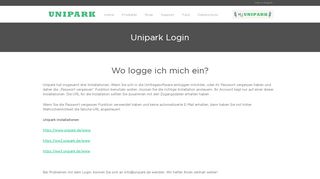 
                            1. Unipark Login | Du möchtest Dich einloggen? Hier lang!