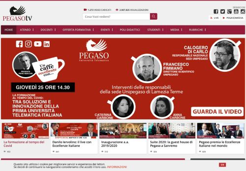 
                            4. Unipegaso TV - Pegaso Università Telematica Online