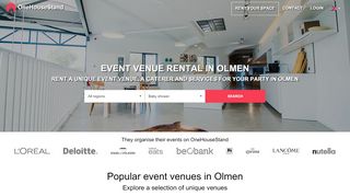 
                            7. Unique Event Venues to Rent for Events in Olmen | OneHouseStand