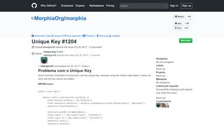 
                            2. Unique Key · Issue #1204 · MorphiaOrg/morphia · GitHub