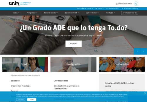 
                            1. UNIR - La Universidad A Distancia 100% Online