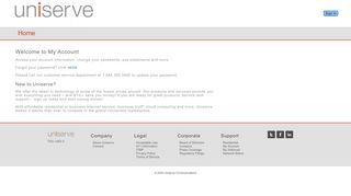 
                            3. Uniserve My Account