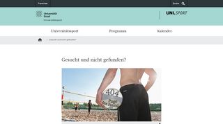 
                            6. Unisport - Login | Kurse