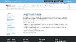 
                            8. Unisys e-Service Portal