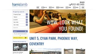 
                            10. Unit 5, Cyan Park, Phoenix Way, Coventry - Harris Lamb