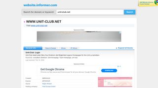 
                            5. unit-club.net at WI. Unit-Club: Login - Website Informer