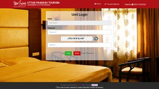 
                            6. Unit Login - Uttar Pradesh Tourism, Official Website of Government of ...