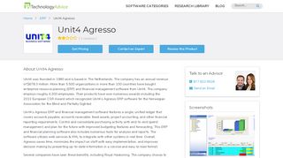 
                            12. Unit4 Agresso - TechnologyAdvice