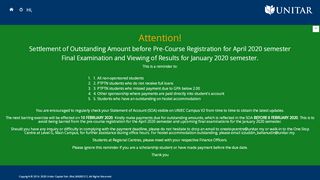 
                            4. UNITAR Login Page - UNITAR International University