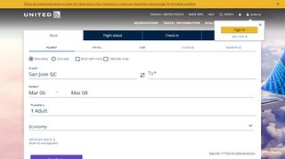 
                            12. United Airlines - Airline Tickets, Travel Deals and Flights