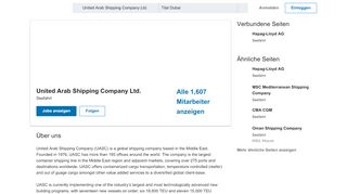 
                            10. United Arab Shipping Company Ltd. | LinkedIn