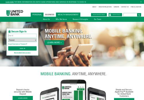 
                            11. United Bank | Personal Banking, Business Banking, Investments