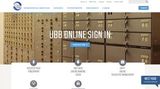 
                            10. United Bankers' Bank - Sign In Home Page