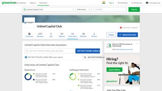 
                            12. United Capital Club Interview Questions | Glassdoor.co.in
