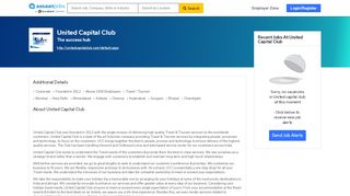 
                            13. United Capital Club | Job Openings, Salary & Reviews at AasaanJobs
