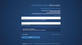 
                            8. united-domains Webmailer