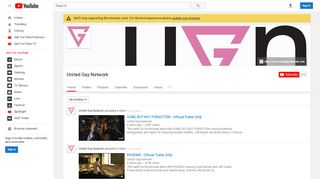 
                            10. United Gay Network - YouTube