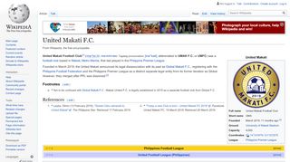 
                            7. United Makati F.C. - Wikipedia