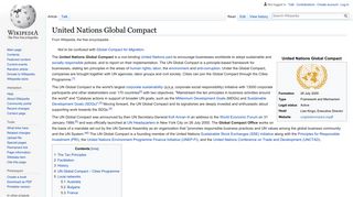 
                            8. United Nations Global Compact - Wikipedia