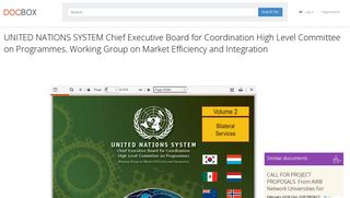 
                            9. UNITED NATIONS SYSTEM Chief Executive Board for Coordination ...