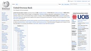 
                            12. United Overseas Bank - Wikipedia