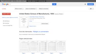 
                            7. United States Census of Manufactures, 1954 - Résultats Google Recherche de Livres