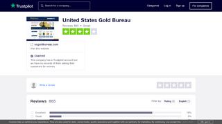 
                            4. United States Gold Bureau Reviews | Read Customer Service ...