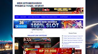 
                            5. UNITED4D Alternatif LINK 2018-2019 | Daftar Akun Togel Terpercaya