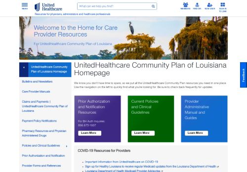 
                            7. UnitedHealthcare Community Plan of Louisiana Homepage ...