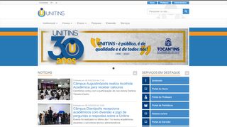 
                            6. [Unitins] - Universidade Estadual do Tocantins