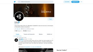 
                            8. Unity (@unity3d) | Twitter